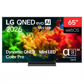 LG 65QNED80B6B 4K QNED evo MiniLED TV cm