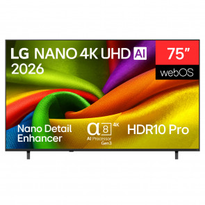 LG 75NU850B6LA NANO 4K UHD TV 189 cm