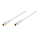 Vivanco antenski kabel bijeli 1,5m 90dB
