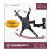 VIVANCO TV Halter Schwenk-M bis 55"