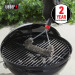 Weber Dreiseitige Grillbürste, 30 cm, 62
