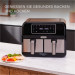 Kenwood HFM20.000MB Double AirFryer 2x4L