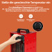 SHX SHX308HEAT2022 Heizlüfter 2000 Watt