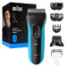 Braun Series 3 3010BT Black/Blue