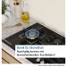 Bosch PRS9A6H40 Serie 8 Gaskochfeld