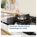 Bosch PRS9A6H40 Serie 8 Gaskochfeld